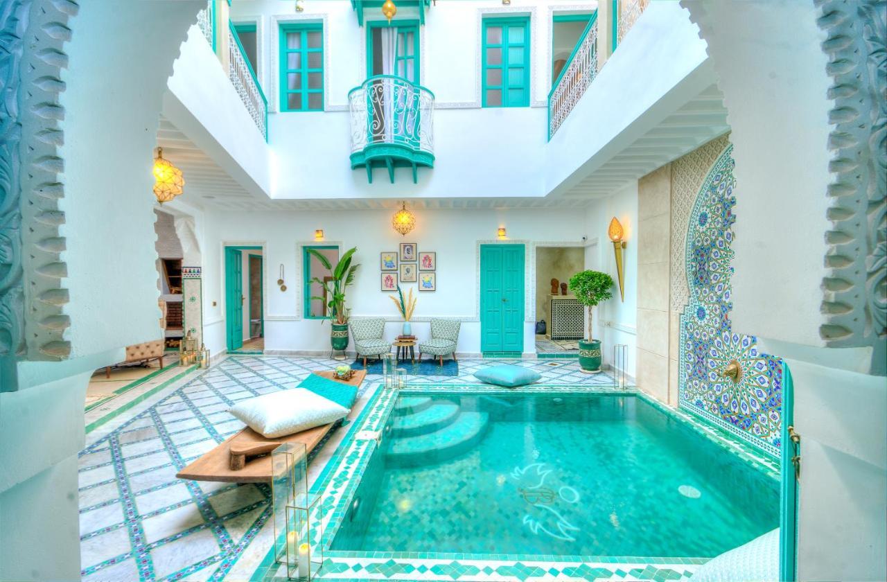 Riad Paradis Blanc Marakeş Dış mekan fotoğraf