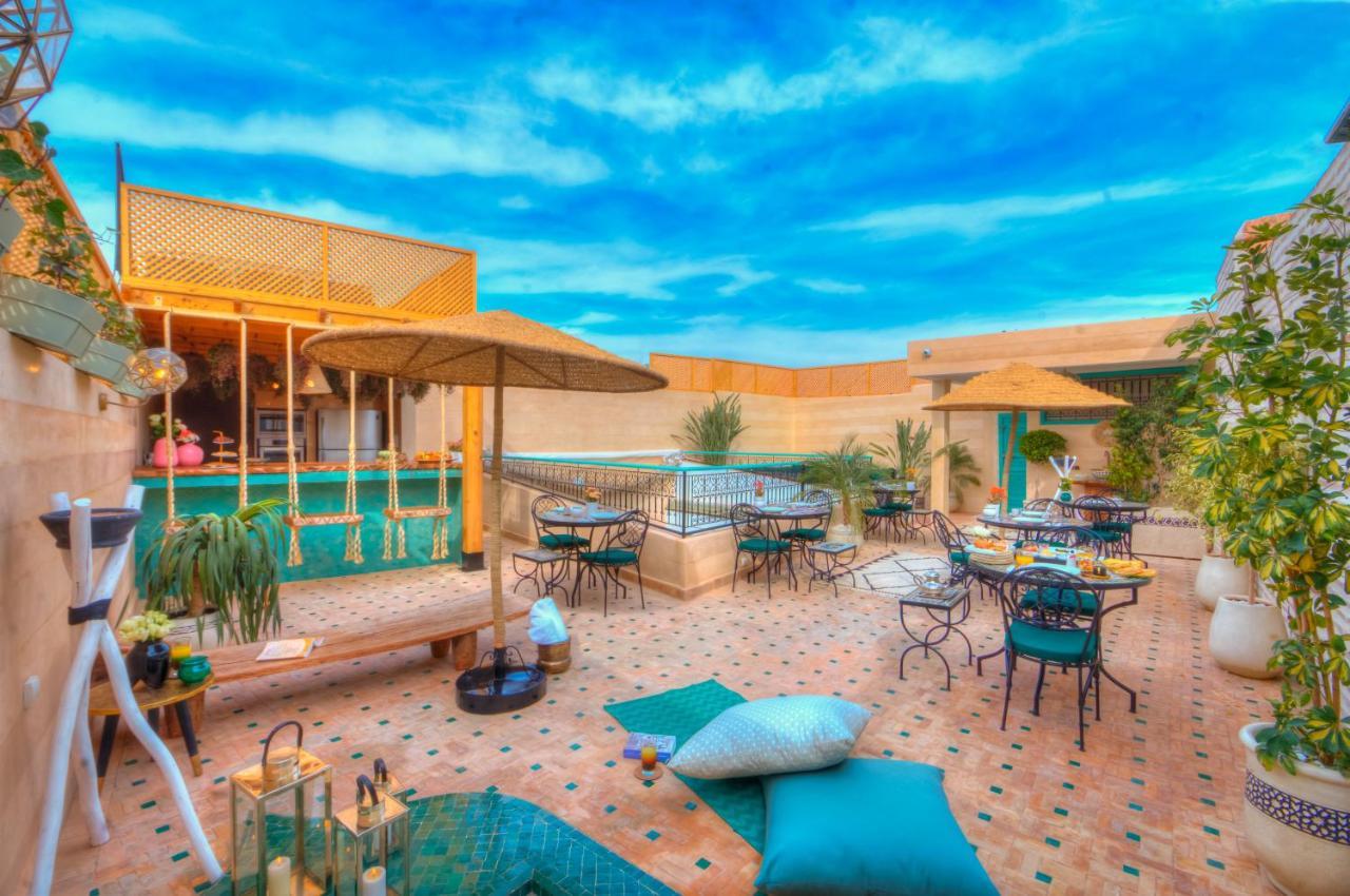 Riad Paradis Blanc Marakeş Dış mekan fotoğraf