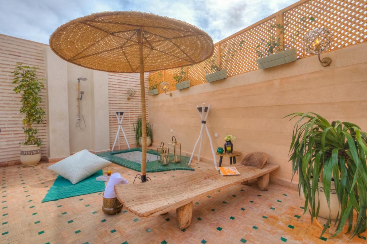 Riad Paradis Blanc Marakeş Dış mekan fotoğraf