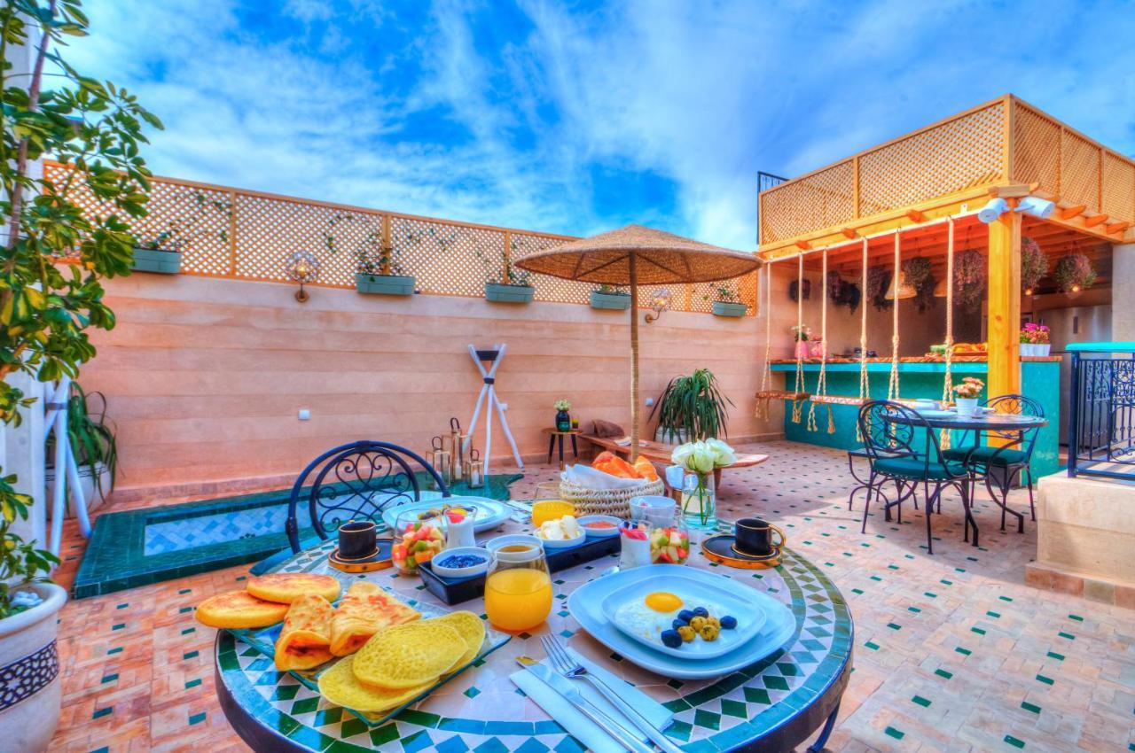 Riad Paradis Blanc Marakeş Dış mekan fotoğraf