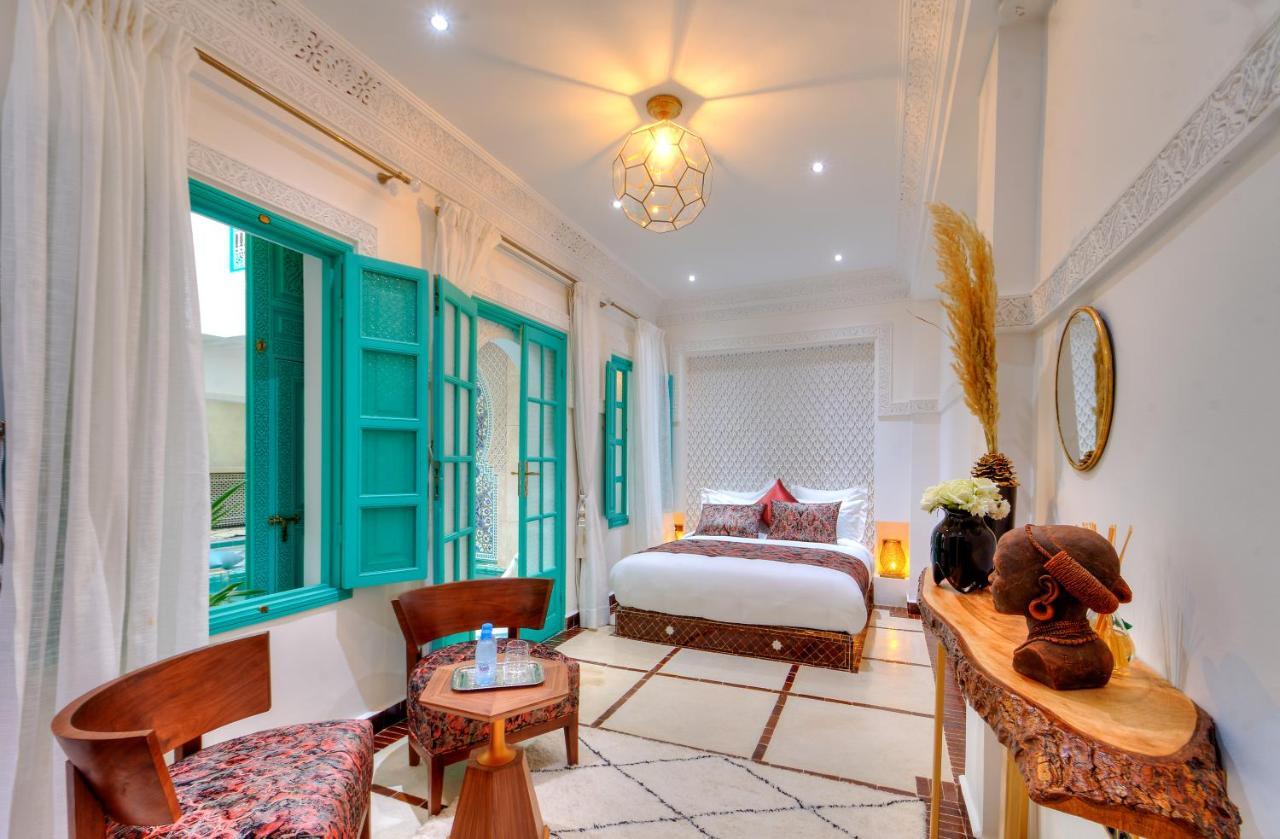 Riad Paradis Blanc Marakeş Dış mekan fotoğraf